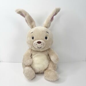 Kohl's Cares The Itsy Bitsy Bunny 12" Beige Plush Stuffed Animal Pink Inner Ears